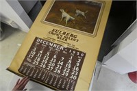 2 vintage beer calendars - Eulberg and Oshkosh - m