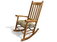 Antique Marc hall woods  wood rocker chair