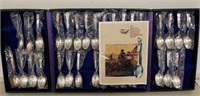 32pc. Bicentennial Presidential Spoon Set