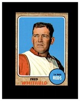1968 Topps #133 Fred Whitfield EX to EX-MT+
