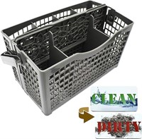 Dishwasher Silverware Basket with Labeling Magnets