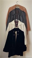 (3) Leather & (1) Valour Coat