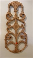 Carved Wooden Wall Decor, 23"h