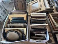 Two Boxes of Vintage Frames