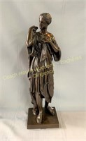 Diane de Gabies bronze sculpture F. Barbedienne