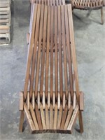 Melino - Foldable Wood Lawn / Beach Chair