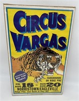 Circus Vargas Tiger Poster Show Bill