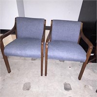 UPHOLSTERED GUEST CHAIRS 2X