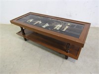 Oriental Wooden/Lacquer Coffee Table