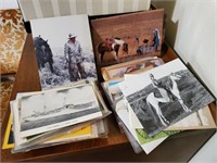 Box of postcards