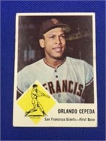 1962 Fleer Orlando Cepeda card