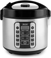 AROMA 20-Cup Digital Rice Cooker  Black