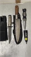 3PC KNIFE LOT