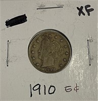 US 1910 V Nickel