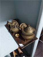 Brass Incense Burners Lot