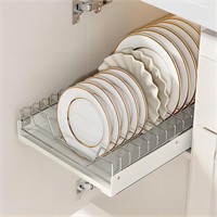 ZHOHO TANT Pull Out Cabinet Organizer Fixed with A
