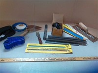 Misc tools, blades, respirator