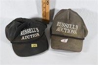 RUSSELL'S AUCTION HATS