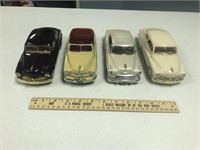 4 Die Cast Model Cars