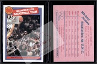 Michael Jordan 1984 USA Olympic rookie promo #2