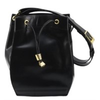 Christian Dior Black Bucket Shoulder Bag