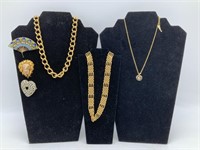 Costume Jewelry, Necklaces & Pins
