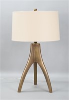 Brass Mid-Century Modern Table Lamp Tanner Kenzie