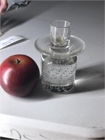Blown Glass Candle Holder