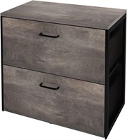TOPSKY 2 Drawers Wood Lateral File Cabinet