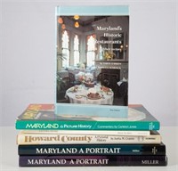 (6) MARYLAND BALTIMORE &  MARYLAND BOOKS