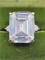 Qvc Kenneth Jay Lane Emerald Simulated Diamond