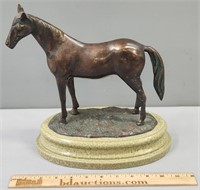 Horse Figure Equestrian Cast Metal