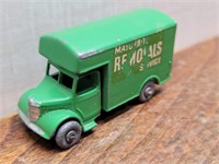 Vintage Cast Matchbox Removals Service Green Truck