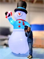 Absolutely GIGANTIC 12 foot+ Inflatable Snowman