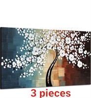 3pieces- Winpeak Art Blooming Life Large Modern St
