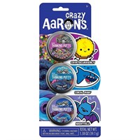 $12  Crazy Aarons 3-Pack Mini Putty, Pink Reef