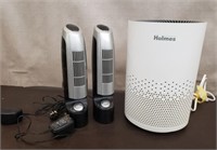 Lot of 3 Air Purifiers/Ionizers. Holmes Model