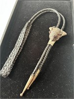 Vintage Bohlin Buffalo Sterling Bolo Tie