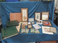 Lot of Picture Frames & Photo Albums