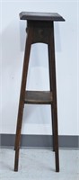 Antique Oak Plant Stand