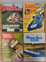 Magazine lot, popular science, popular mechanics