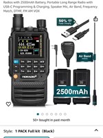 Radios with 2500mAh Battery