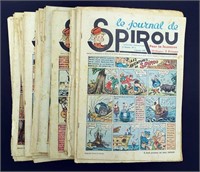 Journal de Spirou. Lot de 28 fascicules (1940)