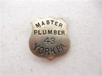 Master Plumber 43 York PA pin