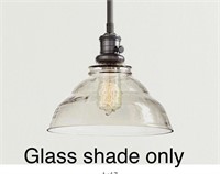 Pottery barn vintage glass shade - SHADE ONLY