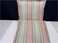 Set of 2 Striped Outdoor Pillows