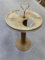 Metal Smoking Stand 23" - missing ash trays