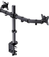 ERGEAR, DUAL ARM DESK MOUNTED MONITOR MOUNT FOR