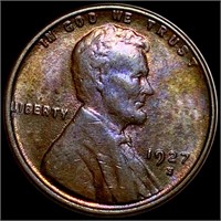 1927-S Lincoln Wheat Penny NEARLY UNCIRCULATED