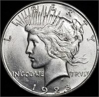 1928-S Peace Silver Dollar BU from Set, Better Dat
